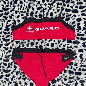 Nike Lifeguard two piece swim suit